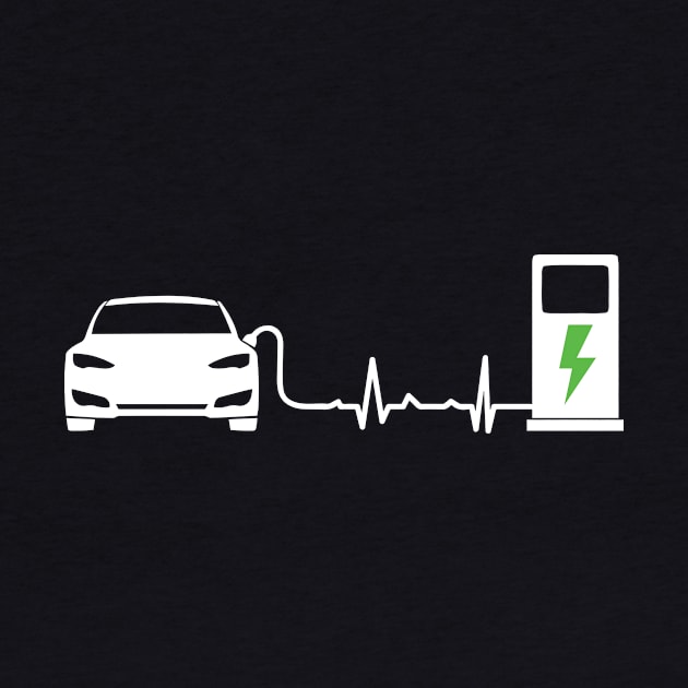 10 Things I Love About My Tesla (Light Text) by Fully Charged Tees